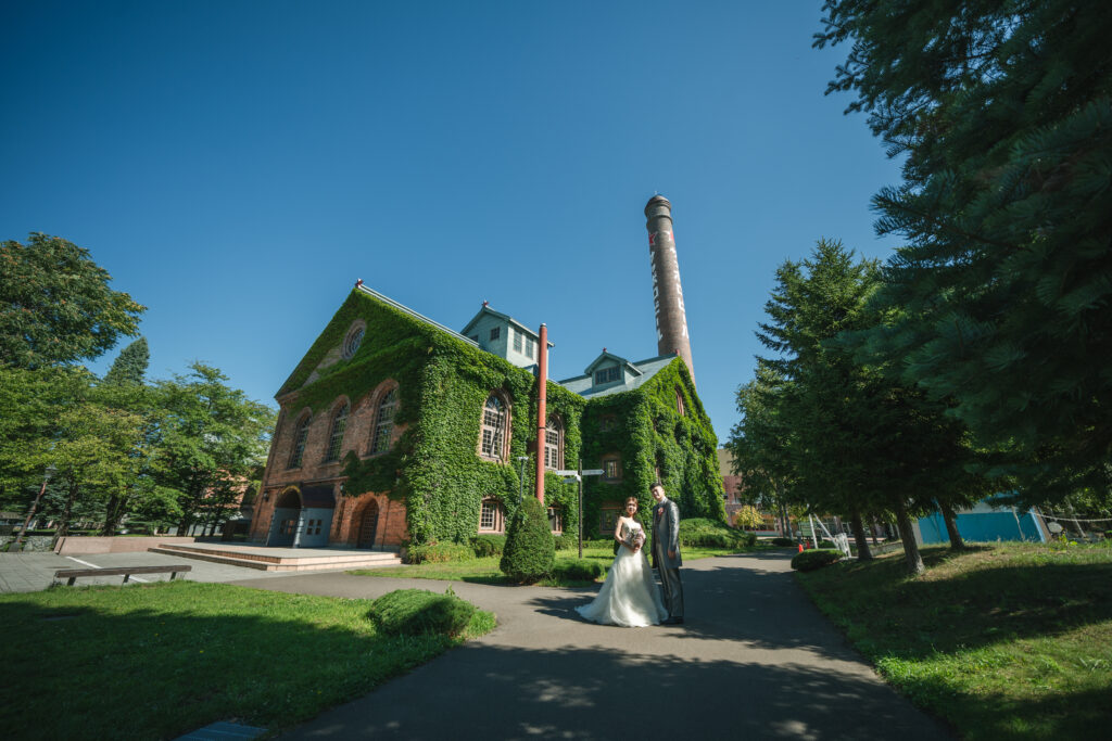 撮影レポート：秋の札幌ビール園フォトウエディング